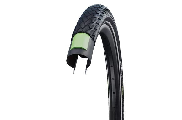 Fourche avant Schwalbe 28x1,25 vert marathon