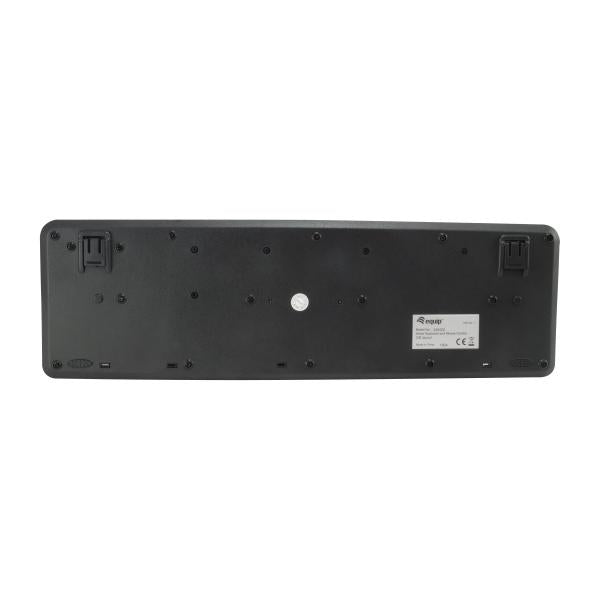 Equip 245200 combo clavier et souris filaire disposition allemagne, usb, qwertz, 105 touches, 1000 dpi, noir