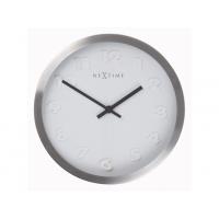 Horloge Nexttime 2991ar numéro panici, ø34 mm, murale, blanc