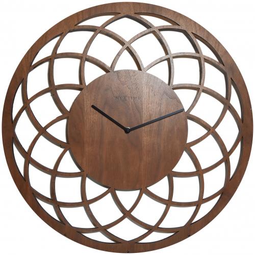 Horloge Nexttime 3115br grand attrape-rêves, ø60 cm, murale, marron
