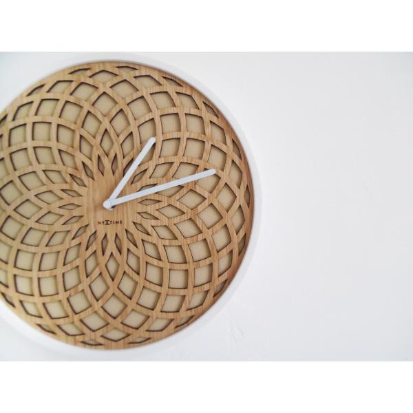Horloge Nexttime 3150be soleil petite, ø35 cm, murale, beige