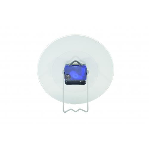 Horloge Nexttime 5172 petite discothèque, ø20 cm, murale, argent