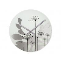 Horloge Nexttime 8088 herbe, ø43 cm, murale, gris
