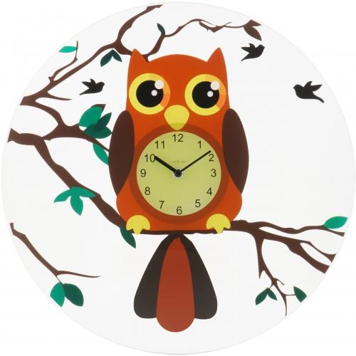 Horloge Nexttime 8169 oohoo, ø43 cm, murale, multicolore