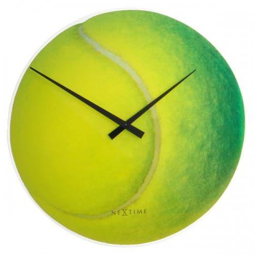 Horloge Nexttime 8803 Roger, ø30 cm, murale, jaune