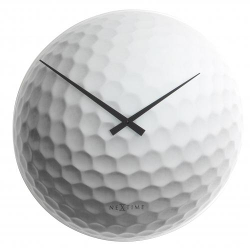 Horloge Nexttime 8806 tigre, ø30 cm, murale, blanc