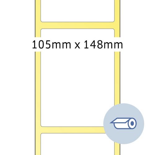 Etiquettes transfert thermique herma 4095 blanc 1000 étiquettes