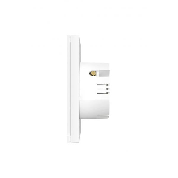 Woox r7063 interrupteur mural intelligent, wifi 2.4ghz, schuko, <= 800w, 10-30m, blanc