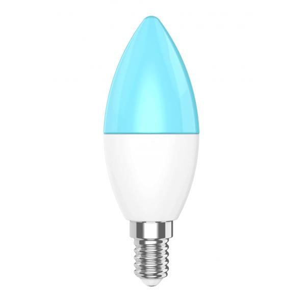 Ampoule LED RVB intelligente Woox R9075, wifi, e14, cct, assistant google amazon alexa