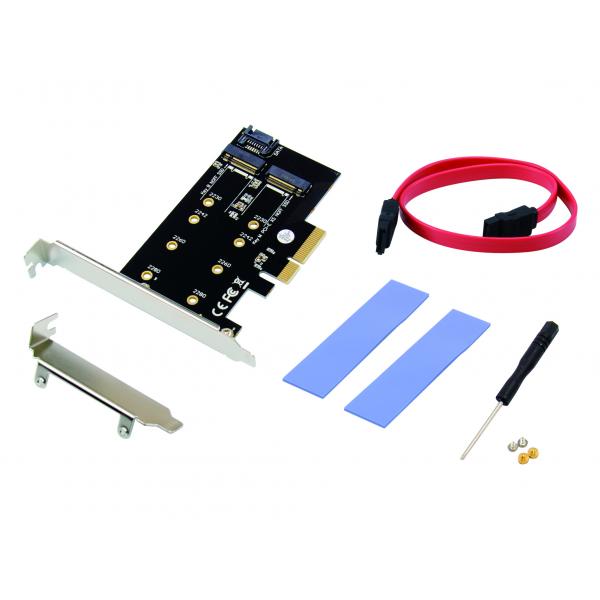 Adaptateur Conceptronic emrick05b m.2 nvme ssd, pcie 3.0, m.2, passif, chine, 32 gbit s