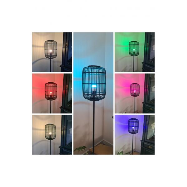 Ampoule LED intelligente Woox R5085 Diamond, E27, LED RVB, 6 W, 500 lumes, 2 700 ~ 6 500 K