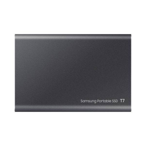 Samsung mu-pc2t0t ww t7 SSD portable, 2000 go, USB type-c, 3.2 gen 2, 1050 mo s, mot de passe, gris