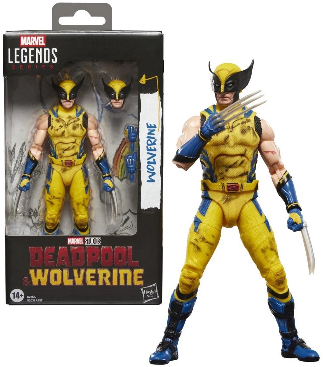 Hasbro Deadpool Wolverine - Wolverine - figurine série légendes 15cm