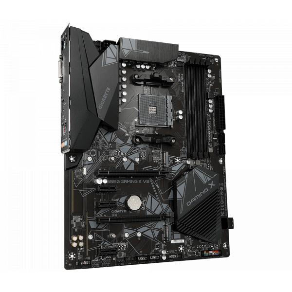 Gigabyte b550 gaming x v2, atx, amd ryzen, am4, 4x ddr4, 3200 mhz, m.2, 100 gbe, tr/min
