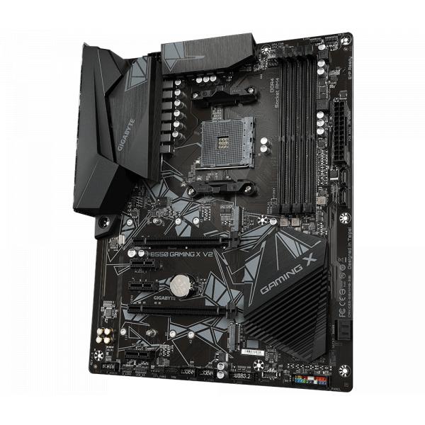 Gigabyte b550 gaming x v2, atx, amd ryzen, am4, 4x ddr4, 3200 mhz, m.2, 100 gbe, tr/min