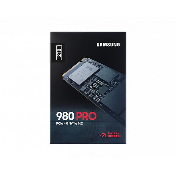 Samsung mz-v8p2t0bw 980 pro ssd, 2000 go, m.2 nvme, pcie 4.0, 7000 5100 mo s, 100 000 iops