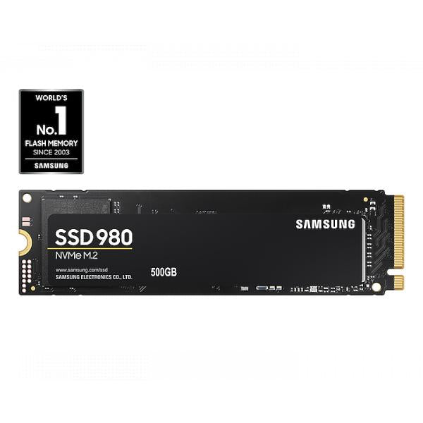Samsung mz-v8v500bw 980 ssd, 500 go, pcle 3.0, nvme m.2, 3500 3000 mo s
