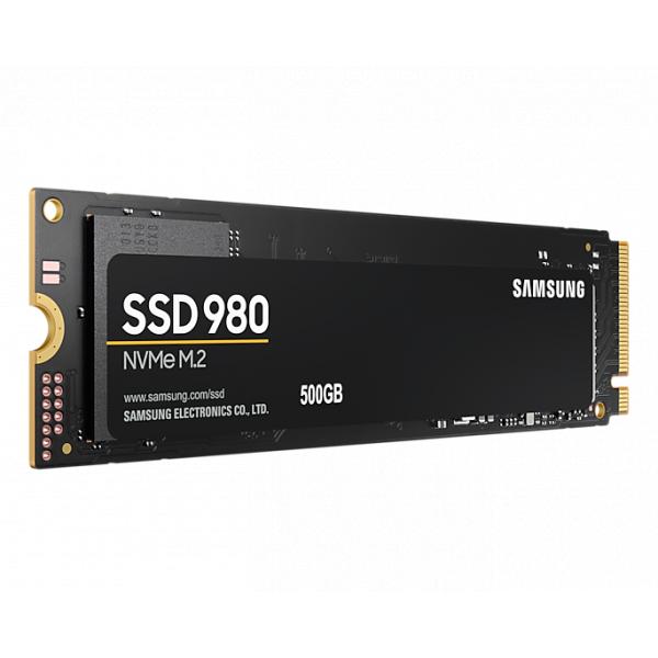 Samsung mz-v8v500bw 980 ssd, 500 go, pcle 3.0, nvme m.2, 3500 3000 mo s