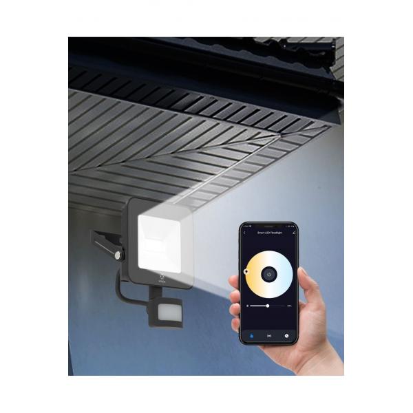 Le projecteur intelligent Woox R5113 avec capteur PIR est votre compagnon unique pour la sécurité extérieure.