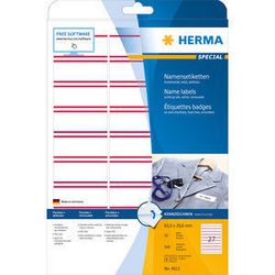 Etiquettes herma