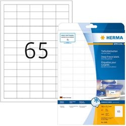 Étiquettes de congélateur Herma 4388 blanches