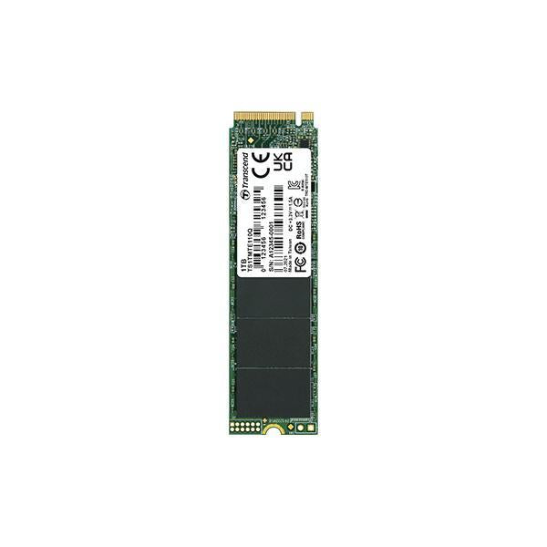 Transcend ts1tmte110q 110q pcie ssd, 1 to, m.2 2280, pcie gen3x4, m-key, qlc, sans dram