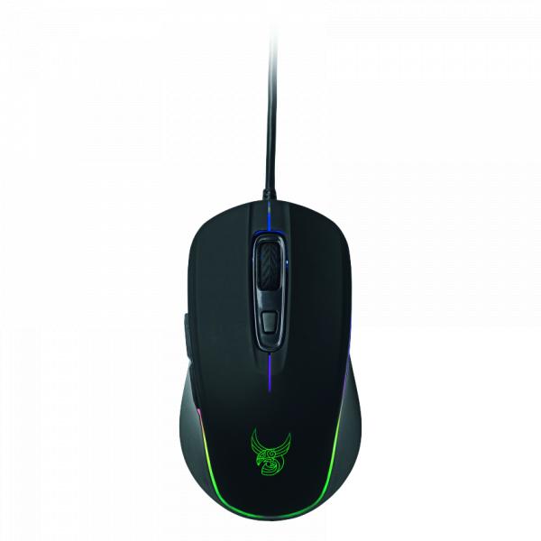 Souris de jeu RVB filaire L33t gaming 160399, 6 boutons, 10 000 dpi, USB