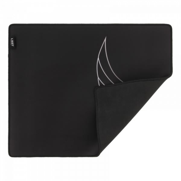 Tapis de souris de jeu L33t gaming 160403 vega xl, surface rapide. 444 x 355 x 4 mm, noir