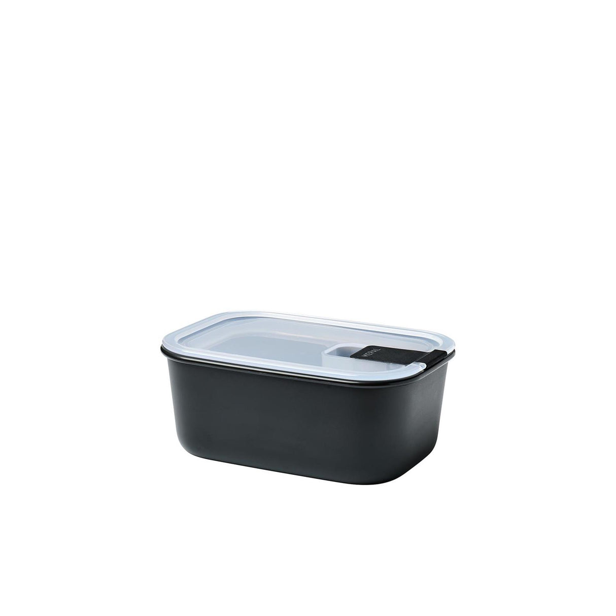 Mepal boîte de conservation alimentaire easyclip 700 ml - nordique noir | 4 pièces