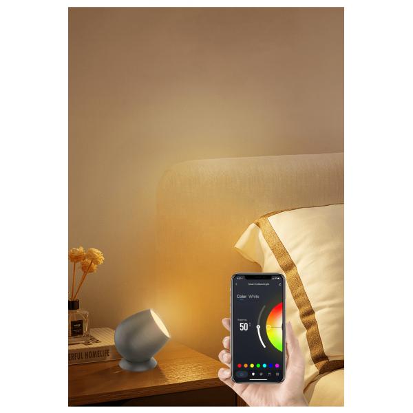 Lumière d'ambiance intelligente Woox r5145, ip20, 210 lm, 2,2w, 3000k ~ 6500k, 100°
