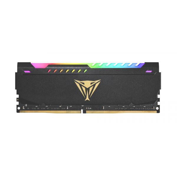 Patriot pvsr416g320c6k viper acier rgb double kit, dimm, 16 go, ddr4, 3200 mhz, noir, hs