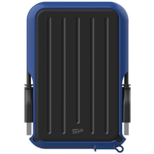 Disque dur portable Silicon Power SP010TBPHD66SS3B Armor A66, 1 To, USB3.2 Gen 1, MIL-STD