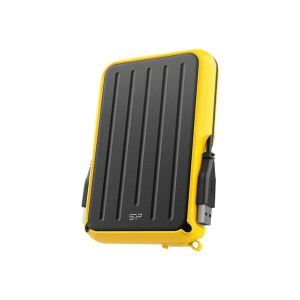 Silicon power sp040tbphd66ls3y armor a66 disque dur portable, 4 to, USB3.2 gen 1, jaune, certificat