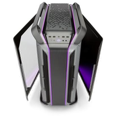 Cooler master mcc-c700m-mg5n-s00 cosmos c700m, atx, fenêtre en verre, éclairage rvb, disposition flexible