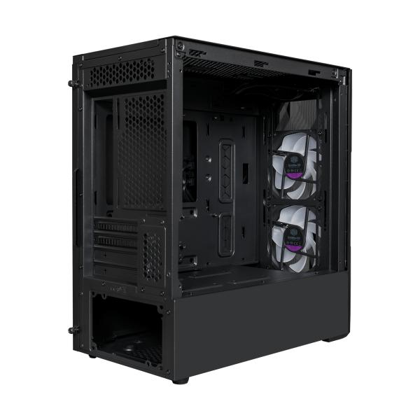 Cooler master refroidisseur td300-kgnn-s00 td300 mesh, matx, midi-towe, argb, façade en maille 3d, dessus amovible, noir