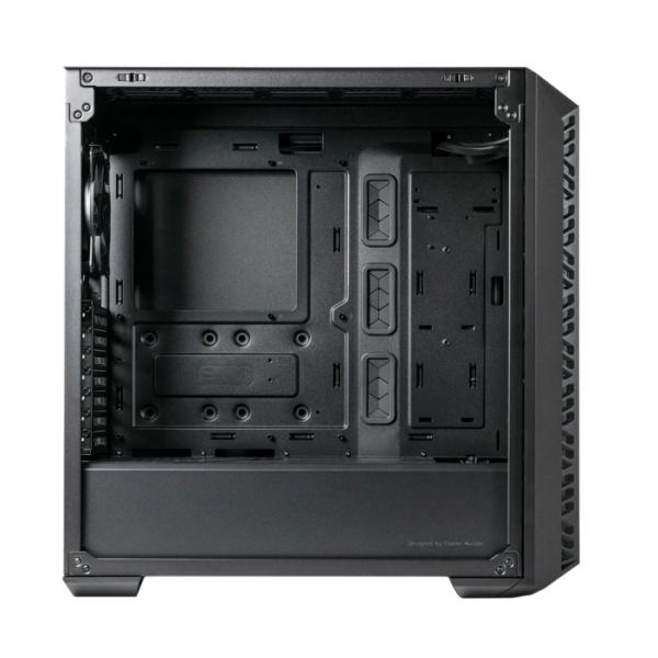 Cooler master mb520-kgnn-s00 masterbox 520 mesh, rouge, atx, midi, fenêtre transparente bord à bord