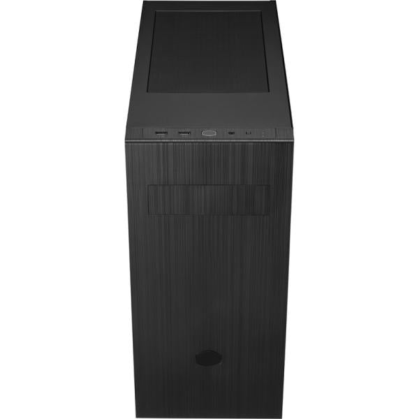 Cooler master mb600l2-knnn-s00 mb600l v2 sans impair, panneau gauche en acier, atx, midi-tour, brossé