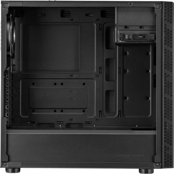 Cooler master mb600l2-knnn-s00 mb600l v2 sans impair, panneau gauche en acier, atx, midi-tour, brossé