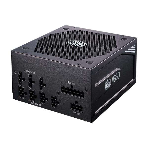 Cooler master mpy-650v-afbag-eu v650 gold v2, atx, 650w, modulaire, apfc, 135mm, 32 db (silencieux), noir