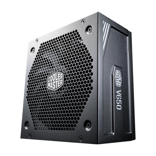 Cooler master mpy-650v-afbag-eu v650 gold v2, atx, 650w, modulaire, apfc, 135mm, 32 db (silencieux), noir