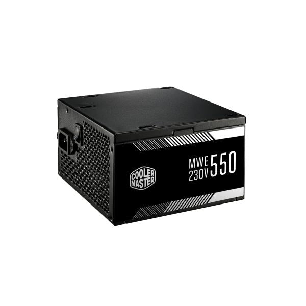 Cooler master mpe-5501-acabw-beu mwe 550 bronze-v2 - 230v, 120mm, 85%, 2x pcie, noir