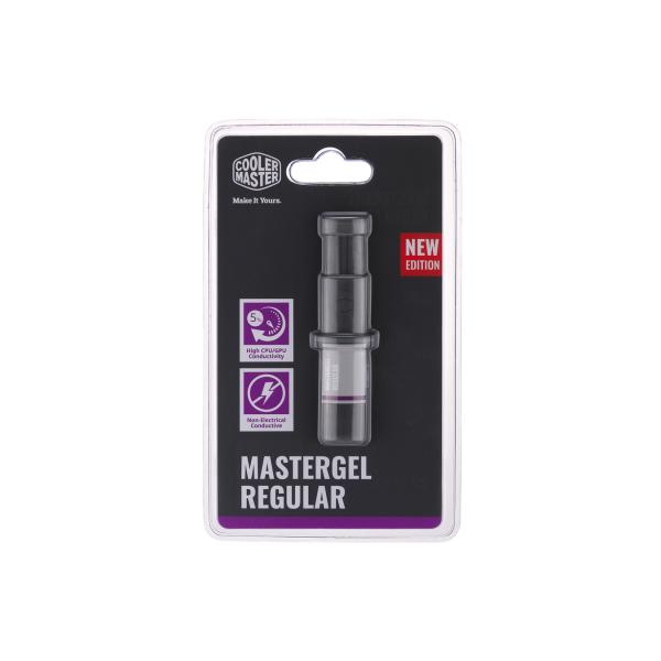 Cooler master mgx-zosg-n15m-r2 mastergel régulier, 1.5ml, 5 w m-k, gris