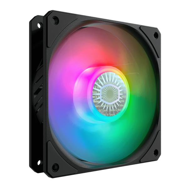 Cooler master mfx-b2dn-183pa-r1 faucilleflow 120 argb 3 en 1, 3x 120mm, 650-1800 tr/min, 8 - 27 dBA