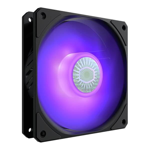 Cooler master mfx-b2dn-18npc-r1 faucilleflow 120 rgb, 4 broches, 120mm, fusil, 650-1800 tr/min, 8 - 27 dba