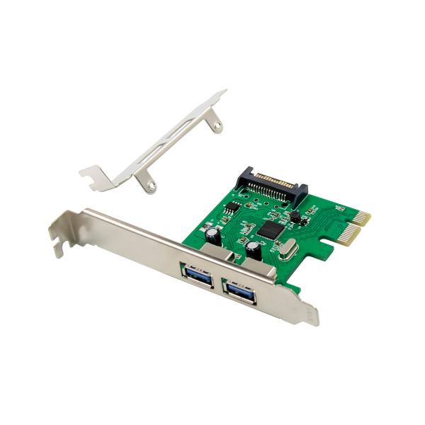 Conceptronic emrick06g emrick 2 ports usb 3.0 carte pcie, pcie, usb 3.2 gen 1 (3.1 gen 1) pci 2.0, sa