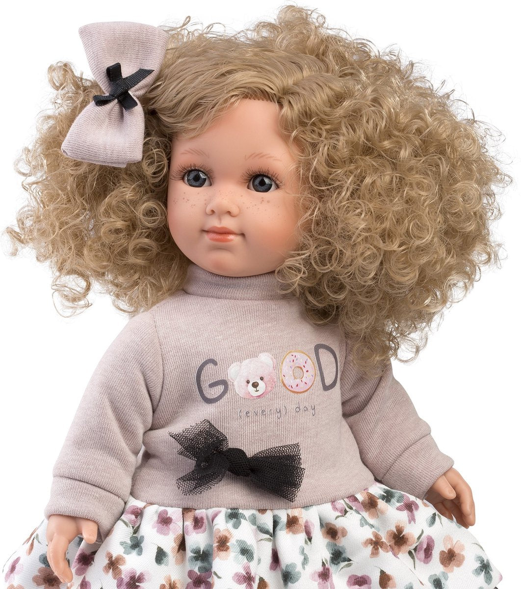 Poupée Llorens Elena aux cheveux blonds bouclés 35 cm