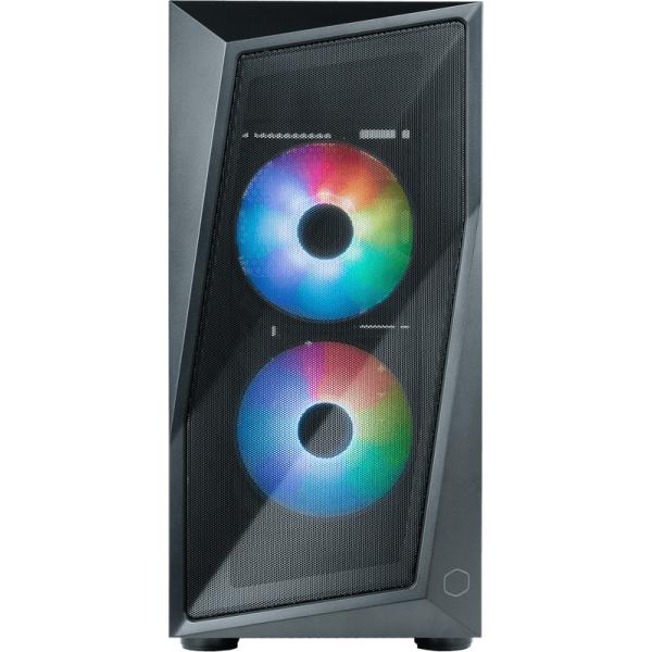 Cooler master cp320-kgnn-s00 cmp 320, matx, tour midi, 120mm, fenêtre, argb, noir