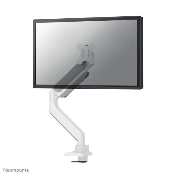 Neomounts ds70-450wh1 support de bureau à mouvement complet, 17 - 42 pouces, œillet de serrage topfix