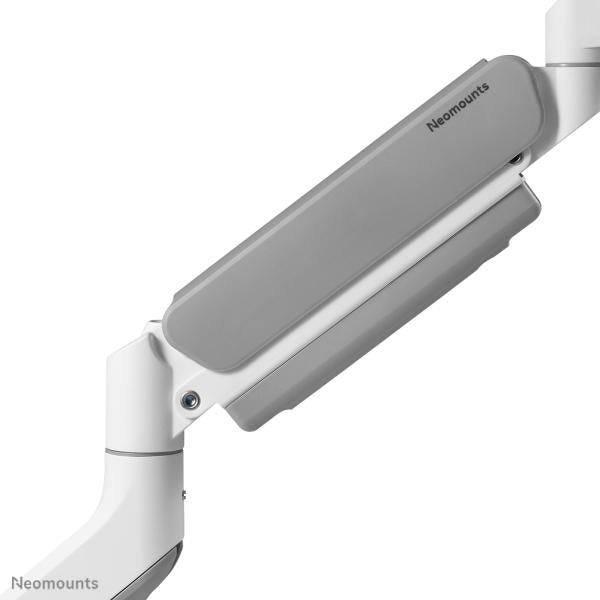 Neomounts ds75-450wh2 support de bureau pour écran à mouvement complet, 2 écrans, œillet de serrage topfix