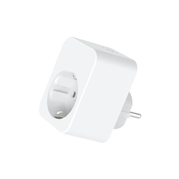 Prise intelligente Woox r6118, schuko, wifi, 802.11b g n, 3680 w, ip20, 30m, blanc